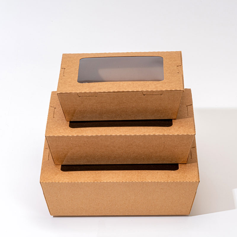 Kraftpapier -Lunchboxen revolutionieren das Lebensmittelpaket
