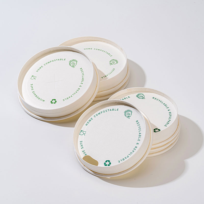 Barrierepapierdeckel auf Wasserbasis